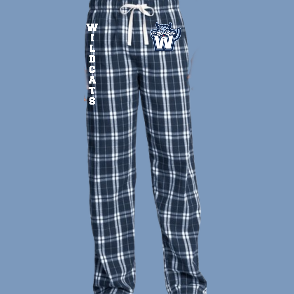 Basketball - Plaid Pajama Pants - Adult Extra Small through A2XL Sizes Only