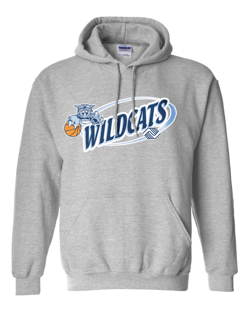 Basketball - Wildcat Swirl Logo Hoodies, Crews & Tee Shirts
