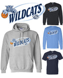 Basketball - Wildcat Swirl Logo Hoodies, Crews & Tee Shirts